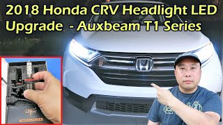 2018 Honda CRV LED Headlight Install [upl. by Tabina]