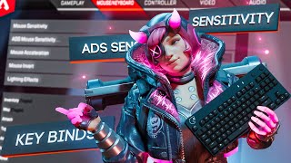 HisWattson’s Mouse amp Keyboard Settings  Apex Legends [upl. by Bocoj881]