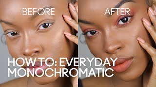 Everyday Monochromatic Makeup Tutorial  MAC Cosmetics [upl. by Alamap]