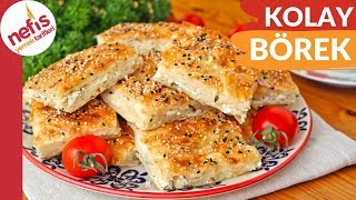 10 DAKİKADA En Kolay ve En Hızlı Börek Tarifi [upl. by Barris]