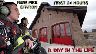 First 24 Hours in a New Fire Station  A Day in the Life [upl. by Ahtnama]