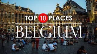 Top 10 Beautiful Places to Visit in Belgium  Belgium Travel Video [upl. by Elsey]