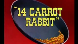 Looney Tunes quot14 Carrot Rabbitquot Opening and Closing [upl. by Llecram]