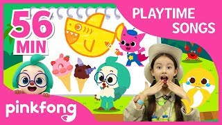 Pinkfong Escape Room and more  Playtime Songs  Compilation  Pinkfong Songs for Children [upl. by Grani]