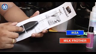 IKEA MILK FROTHER Review amp Battery Installation [upl. by Eedeed]