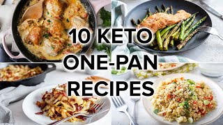 10 Keto OnePan Recipes with Easy Cleanup [upl. by Rebeca]