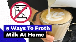 How To Froth Milk At Home Best Milk Frothers Review [upl. by Burkhardt]