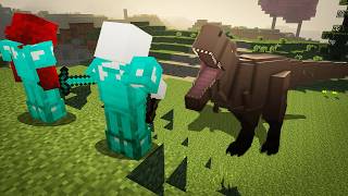 Surviving Dinosaurs in Minecraft [upl. by Frank53]