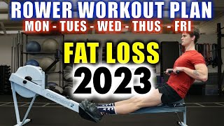 2023 FULL WEEK Rowing Guide for Fat Loss [upl. by Willetta]