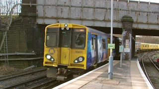 Half an Hour at 216  Birkenhead North Station 1022017  Class 507 508 terminus [upl. by Meara]