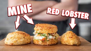 Making Red Lobster Cheddar Bay Biscuits At Home  But Better [upl. by Bartholemy948]