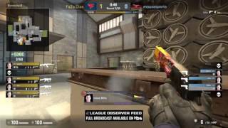 CSGO mouz NiKo  Deagle Ace vs FaZeClan on Cache [upl. by Samira125]