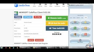 AKINSOFT CafePlus Client kurulumu kullanımı [upl. by Bacon]
