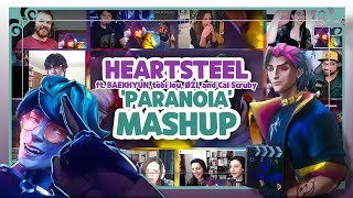 HEARTSTEEL quotPARANOIAquot Reaction Mashup [upl. by Sidnac385]