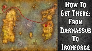 How to Get to Ironforge From Darnassus [upl. by Lleznov898]