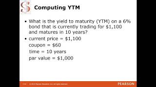 Yield to Maturity YTM Calculation [upl. by Genaro113]